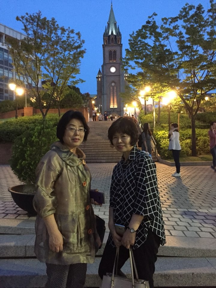 여동생 교회방문