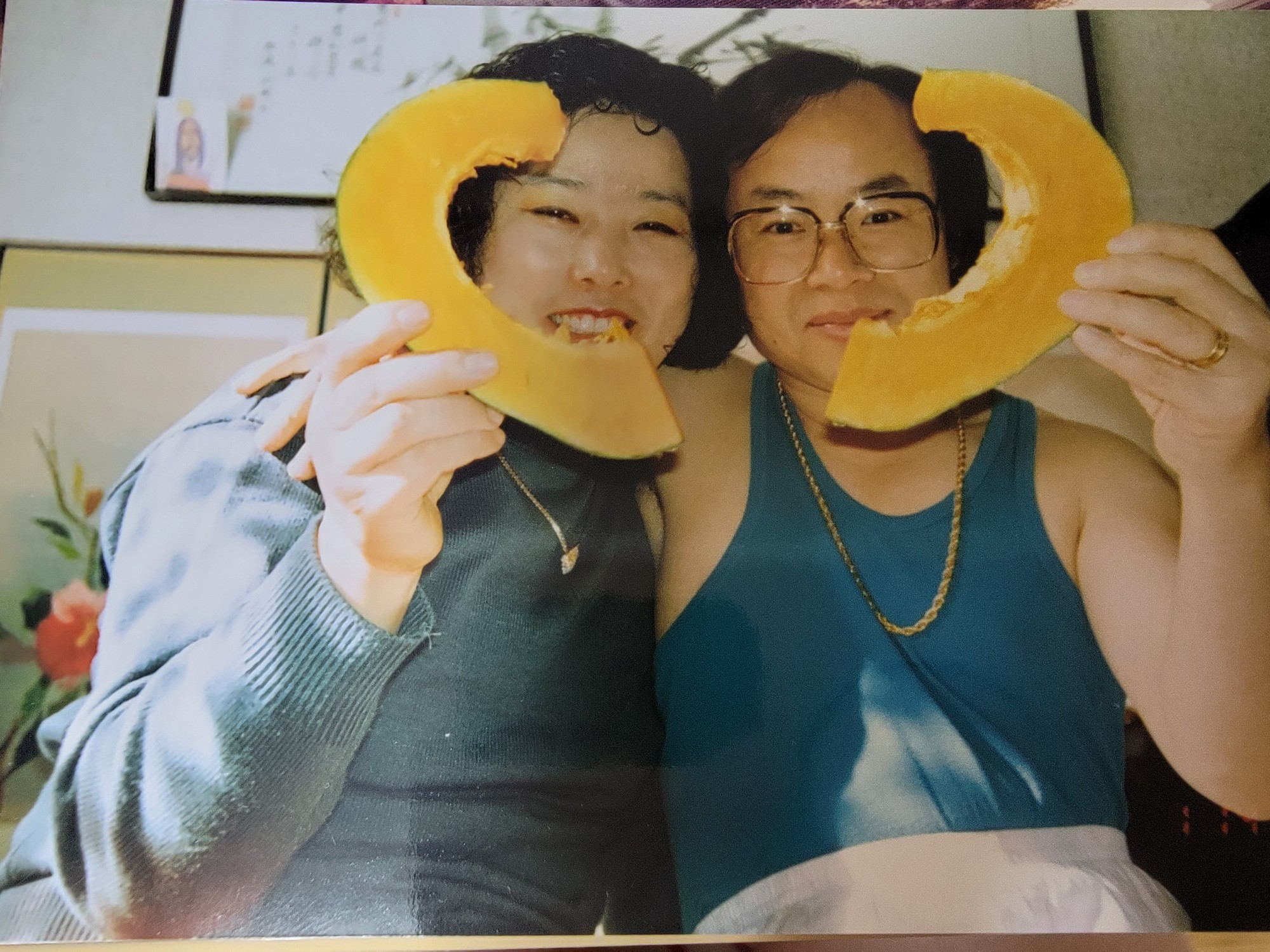 호박썰다..하트 발견